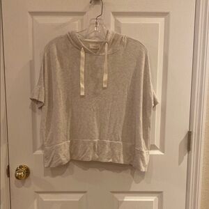 Lou & Grey Cream Hoodie Sweater